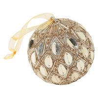 クリスマス　ボールオーナメント(M) ゴールド LAKOLE/ラコレ