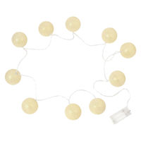 クリスマス　LED グリッターボール(ゴールド) LAKOLE/ラコレ