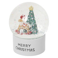 クリスマス　スノードーム(L) トナカイ LAKOLE/ラコレ
