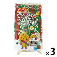 クリスマス向け せんべい お配り菓子 おにぎりせんべい　クリスマスパック 1セット（1個×3）