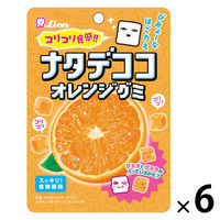 グミ 食べきりサイズ ナタデココ オレンジグミ 1セット（1個×6）