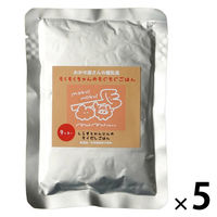 離乳食　しらすとにんじんのタイだしごはん （9カ月頃～）　1セット（1袋（80g）×5）　　新潟県産コシヒカリ100％　ヒカリ食品