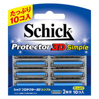 シック（Schick） プロテクター３Ｄ シンプル 替刃 １０コ入 シック・ジャパン