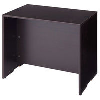 ストア・エキスプレス 木製ローカウンター 幅90×奥行60×高さ70cm ダークブラウン 5236-3202 1台 61-828-76-3（直送品）