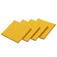 プリントインフォームジャパン 全面粘着ふせん インフォノーツ ラベルメモ 75×75mm 黄 1セット（4冊入×10パック） オリジナル