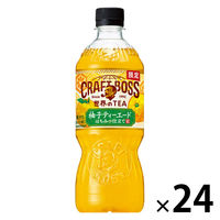 サントリー クラフトボス 世界のTEA 柚子ティーエード 600ml 1箱（24本入）