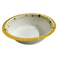 ペーパーウェア デザインペーパーボウル 160ml（小）水玉柄 T-160DB 1袋（50個入）