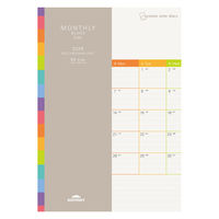 【アウトレット】【2026年度版手帳】レイメイ藤井 システムノートダイアリー ブロックカラーB6 RFDR2661 1個