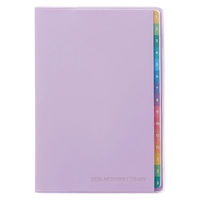 【2026年度版手帳】レイメイ藤井 カラーインデックスダイアリーPK バイオレット RFD2632V 1個