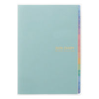 【2026年度版手帳】レイメイ藤井 フォープランダイアリーA5 グリーン RFD2654M 1個