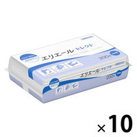 ペーパータオル 中判 パルプ  シングル 200枚 エリエール ペーパータオル セレクト 1セット（1パック×10）大王製紙