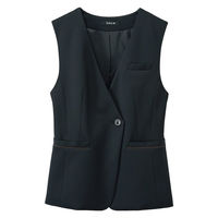 selery ロングベスト 7号 ブラック 04700-7 1枚（直送品）