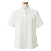 selery 半袖フリルブラウス 7号 オフホワイト 37338-7 1枚（直送品）