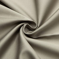 日本紐釦貿易 綿サテン生地 巾108cm×6m切売カット グレー YS11063-70-6M 1カット（直送品）