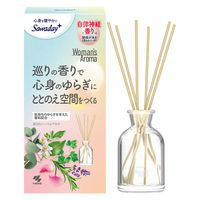 サワデープラス ウーマンズアロマ 巡りのハーバルアロマ 部屋用 70ml 1個 小林製薬 アロマディフューザー 本体