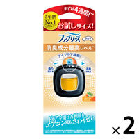 ファブリーズ 車用 イージークリップ 最高レベル消臭 フレッシュシトラス お試しサイズ 1セット（1個×2）消臭剤 芳香剤 P＆G