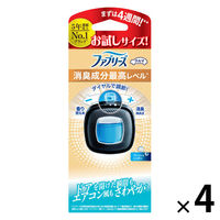 ファブリーズ 車用 イージークリップ 最高レベル消臭 フレッシュシャボン お試しサイズ 1セット（1個×4）消臭剤 芳香剤 P＆G