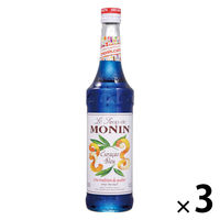 業務用 割り材 モナン ブルーキュラソウ・シロップ 700ml 3本 MONIN 割材 ドリンクベース フレーバーシロップ