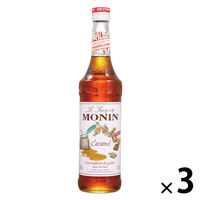 業務用 割り材 モナン キャラメル・シロップ 700ml 3本 MONIN 割材 ドリンクベース フレーバーシロップ