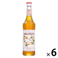 業務用 割り材 モナン パッションフルーツ・シロップ 700ml 6本 MONIN 割材 ドリンクベース フレーバーシロップ