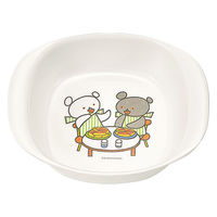 こぐまちゃん 耳付ボール 150×125×42mm J4KO 1個 メラミン食器 食洗機可 給食 日本製 国際化工