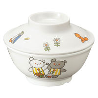 こぐまちゃん 飯茶碗 小 104×48mm J30KO 1個 メラミン食器 食洗機可 給食 日本製 国際化工