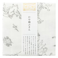 中川政七商店 かや織ふきん 鳥獣戯画
