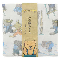 中川政七商店 くまの子ウーフ かや織ふきん