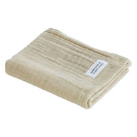 MARUSHIN by SHINTO TOWEL ランダムガーゼ ベージュ フェイス/箱 フェイスタオル