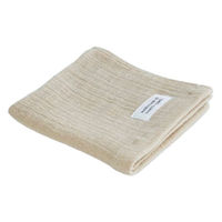 MARUSHIN by SHINTO TOWEL ランダムガーゼ ベージュ ハンドタオル