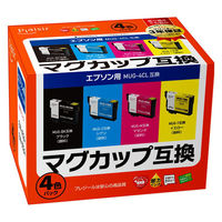 プレジール エプソン（EPSON）用　 互換　インクカートリッジ PLEーEMUGー4P 1パック(4色)