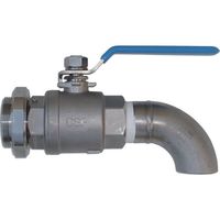 大阪タイユー タイユー ドラムコック ステンレス フルボア DCOCKSUSF 1個 324-4483（直送品）