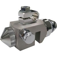 扶桑精機 扶桑 ルミナ自動スプレーガンMSー8Aー1.0Xφ1.0 広角丸吹き・高粘度液用 MS-8A-1.0X 1台 466-7780（直送品）