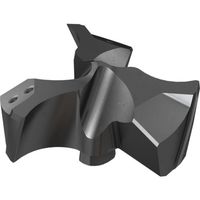 イスカル ロジック3カム 3枚刃フラットヘッド F3P IC908 155-IQ 1セット(2個) 423-1743（直送品）