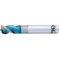 OSG 非鉄用DLC超硬エンドミル スタンダード 3刃 ショート形 ピンカド AEーTSーN 8557239 1X3-SP 1本（直送品）