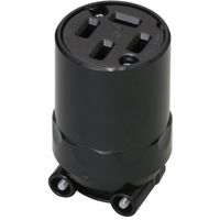 明工社 明工 接地3P 20A コネクターボデー(3M)A形 MC2657 1個 414-7004（直送品）