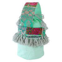 トモ・コーポレーション ハンドバッグ カンバティアパッチ バケツバッグ レディース ミントグリーン 424603 1個（直送品）