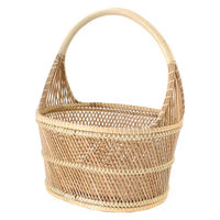 トモ・コーポレーション バスケット マパオ ナチュラル L 425417 1個（直送品）