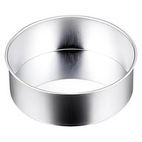 佐藤金属興業 ケーキ型 デコレーション型 18cm 丸型 ブリキ 424388 1個（直送品）