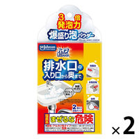 パイプユニッシュ 爆盛り泡パウダー 1セット（1箱（2包入）×2） ジョンソン