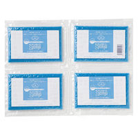 サンサンスポンジ 圧縮 ノーマルタイプ 4個セット ブルー 1パック ダイニチ・コーポレーション