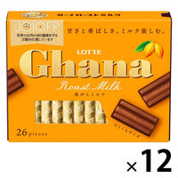 チョコレート菓子 ガーナ　ローストミルクエクセレント　119g 1セット（1個×12）