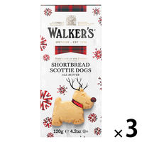 クリスマス カジュアルギフト ウィンター スコティドッグショートブレッド #1082 1セット（1個×3）