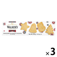 クリスマス カジュアルギフト フェスティブシェイプ ショートブレッド #1458 1セット（1個×3）