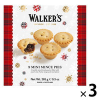 クリスマス カジュアルギフト ミニミンスミートタルト #3159 1セット（1個×3）