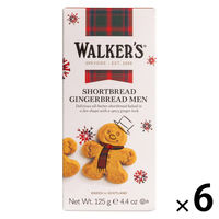 クリスマス カジュアルギフト ジンジャーマン ショートブレッド #1652 1セット（1個×6）