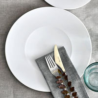 金正陶器 CXC白マット26.5cmプレート g-2333-03 1個（直送品）