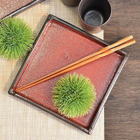 金正陶器 ジャパネスク 正角銘々皿 g-2336-03 1個（直送品）