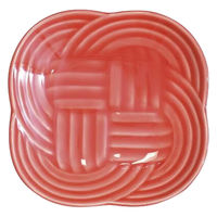 金正陶器 赤結豆皿 g-2344-05 1セット(6個)（直送品）