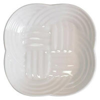 金正陶器 白磁結豆皿 g-2344-06 1セット(6個)（直送品）